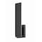 Z-Lite Stylet Outdoor Wall, 2-Light, 4.75 In.W x 18 In.L x 3.75 In.H, Sand Black/White 5007-18BK-LED - alternate 6